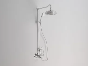 BIANCA - Wall-mounted thermostatic shower panel with hand shower by Park Avenue - view 2